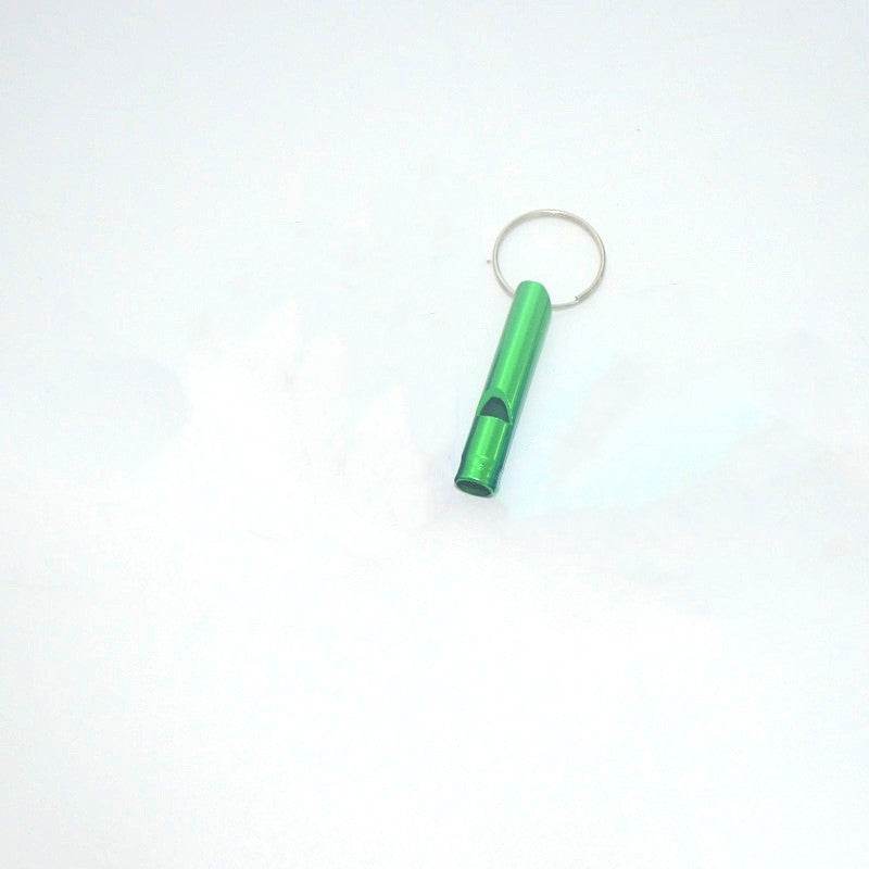 Outdoor Portable And Simple Aluminum Alloy Rescuing Whistle