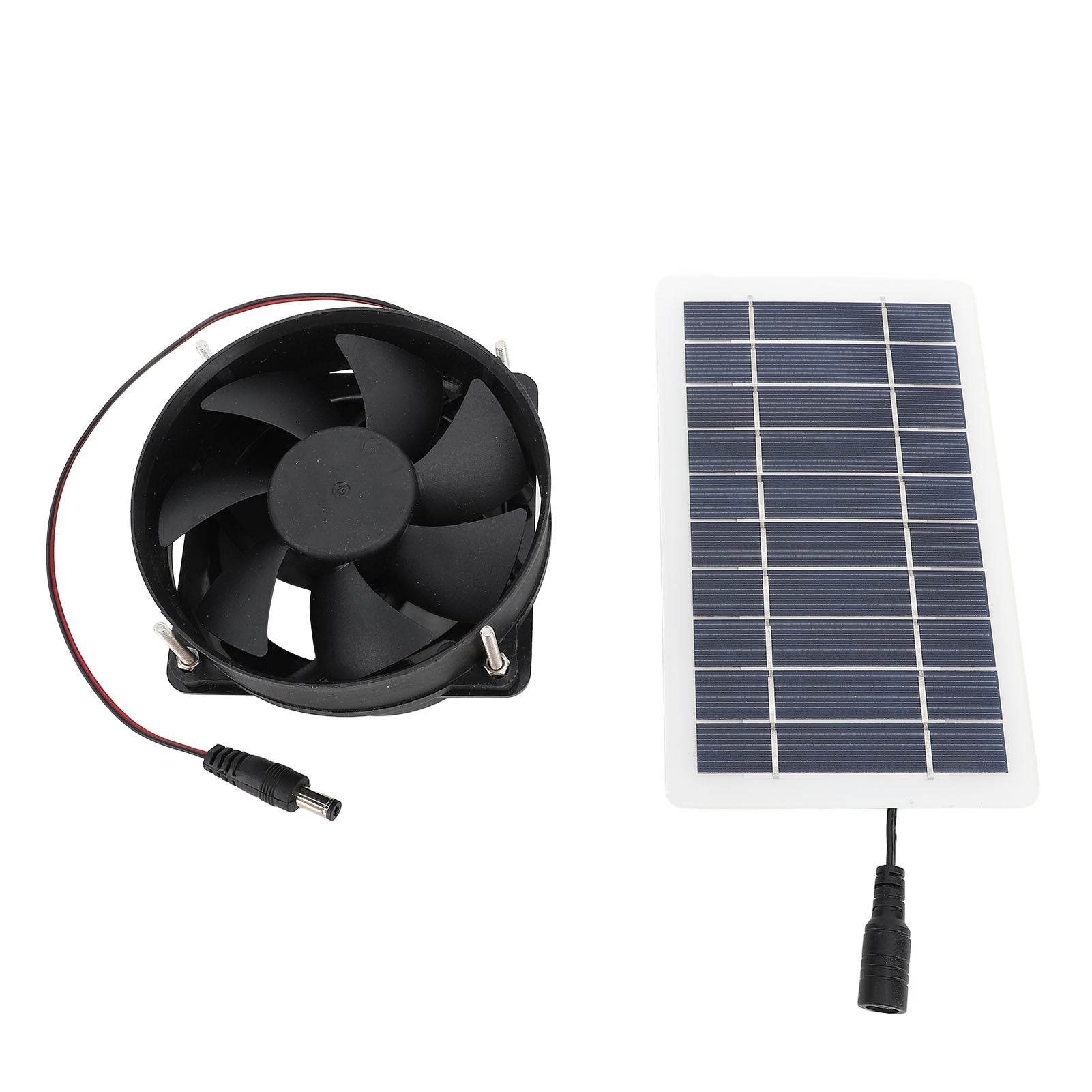10W Outdoor Solar Panel Powered Portable Fan Kit