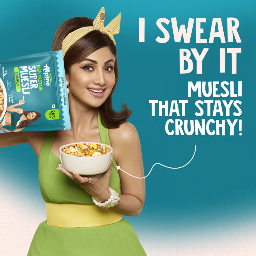 Cinnamon High Protein Super Muesli