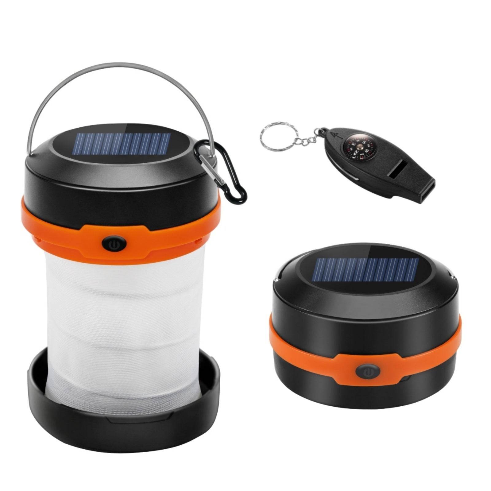 Collapsible Rechargeable LED Solar Camping Lights/Flashlight