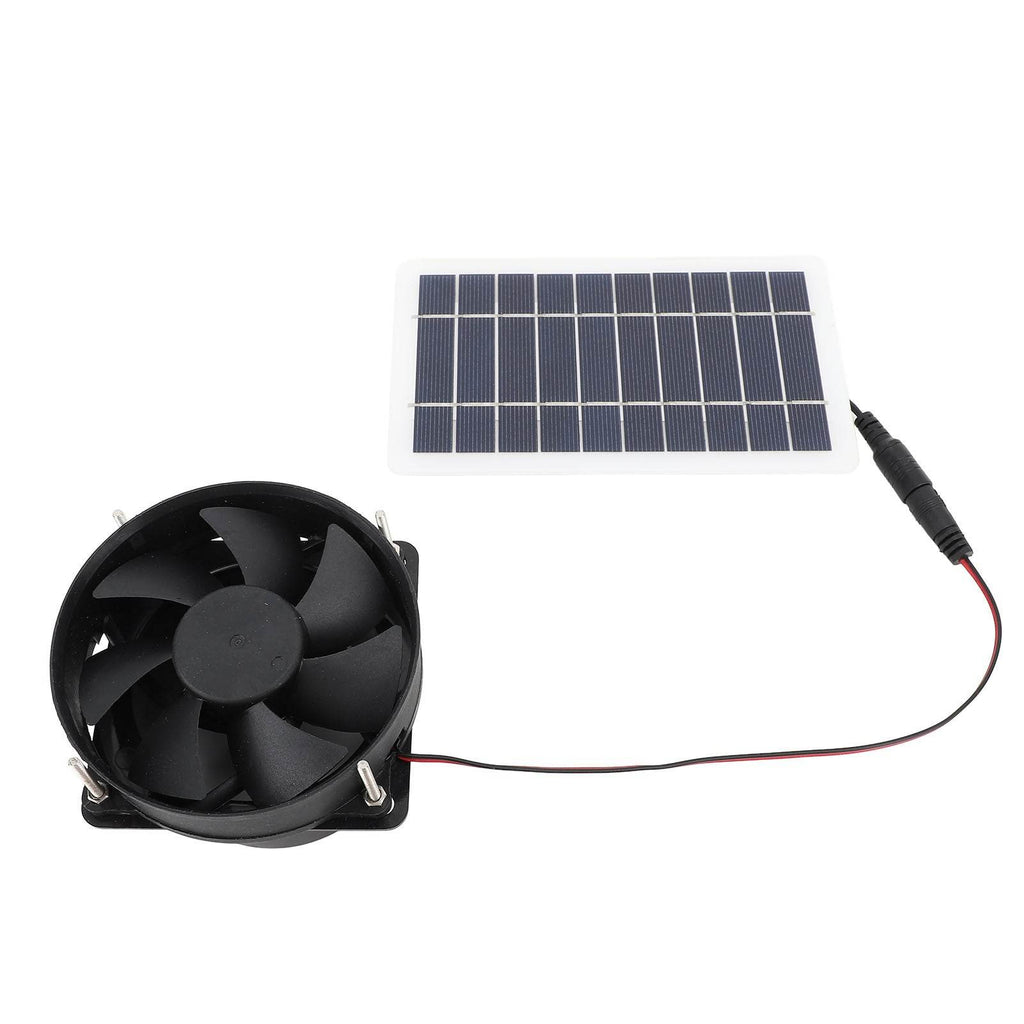 10W Outdoor Solar Panel Powered Portable Fan Kit