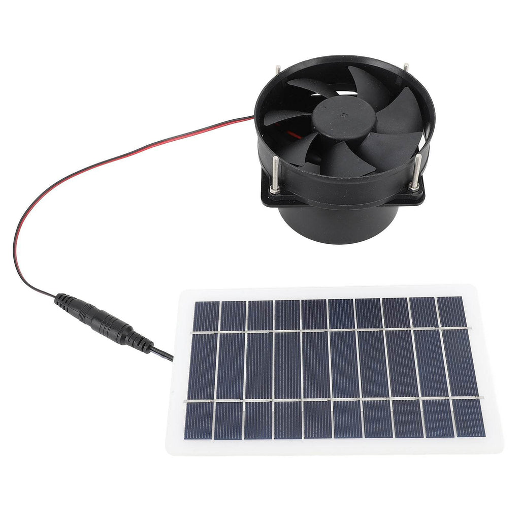 10W Outdoor Solar Panel Powered Portable Fan Kit