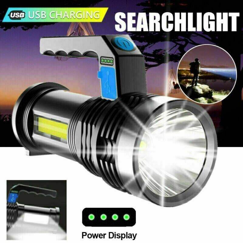 High Lumen Rechargeable LED Flashlight(Waterproof)