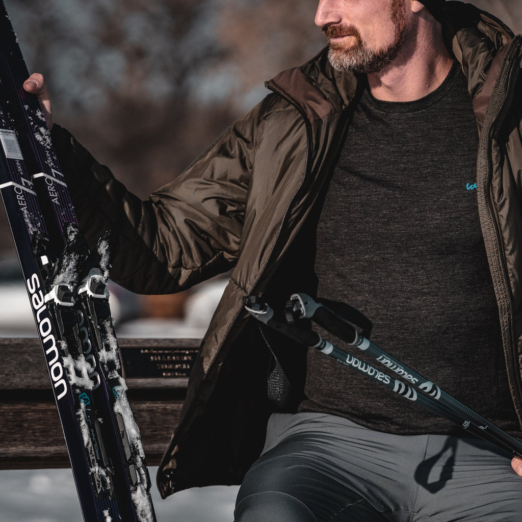 Men's 100% Merino Wool Long Sleeve
