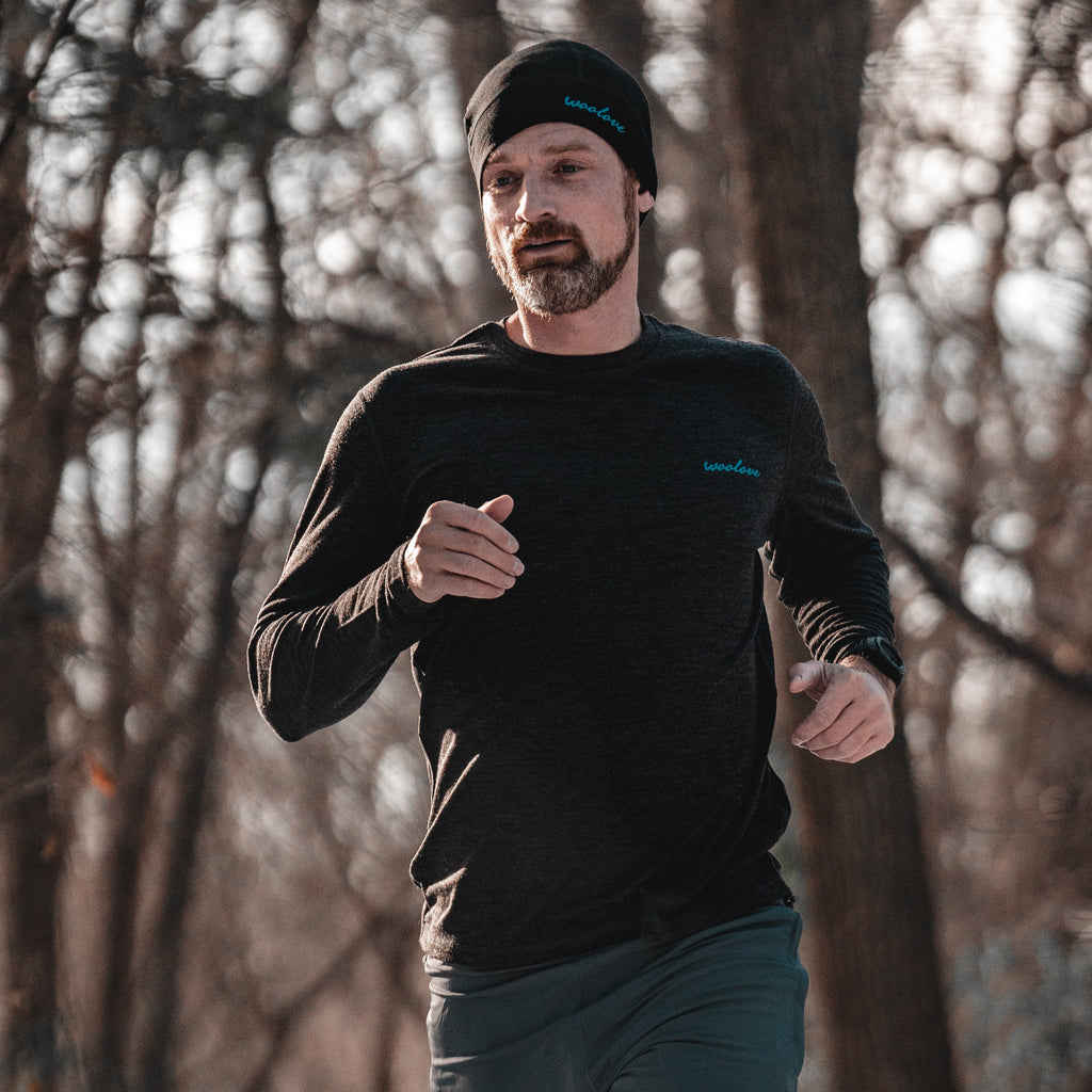 Men's 100% Merino Wool Long Sleeve