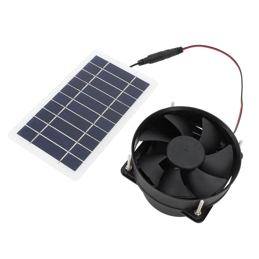 10W Outdoor Solar Panel Powered Portable Fan Kit