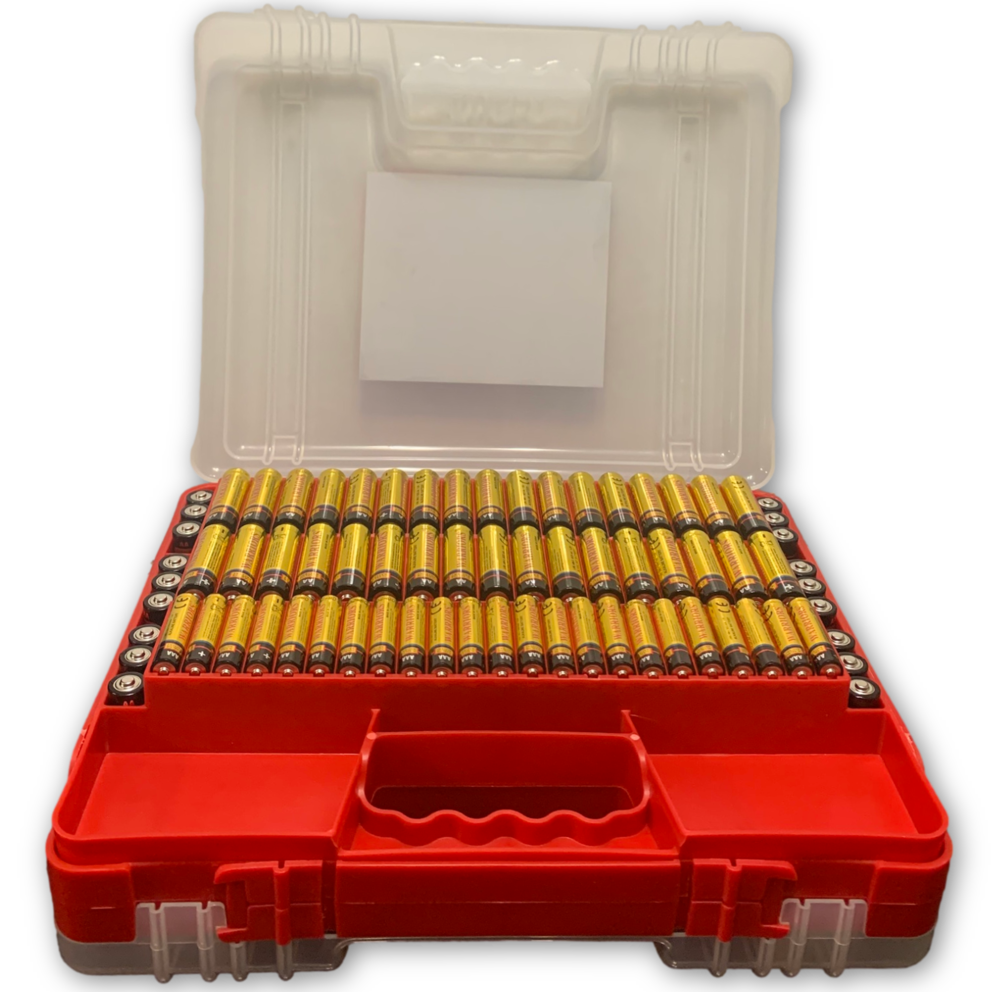 Emergency Battery Kit: 203 Alkaline Batteries + Tester