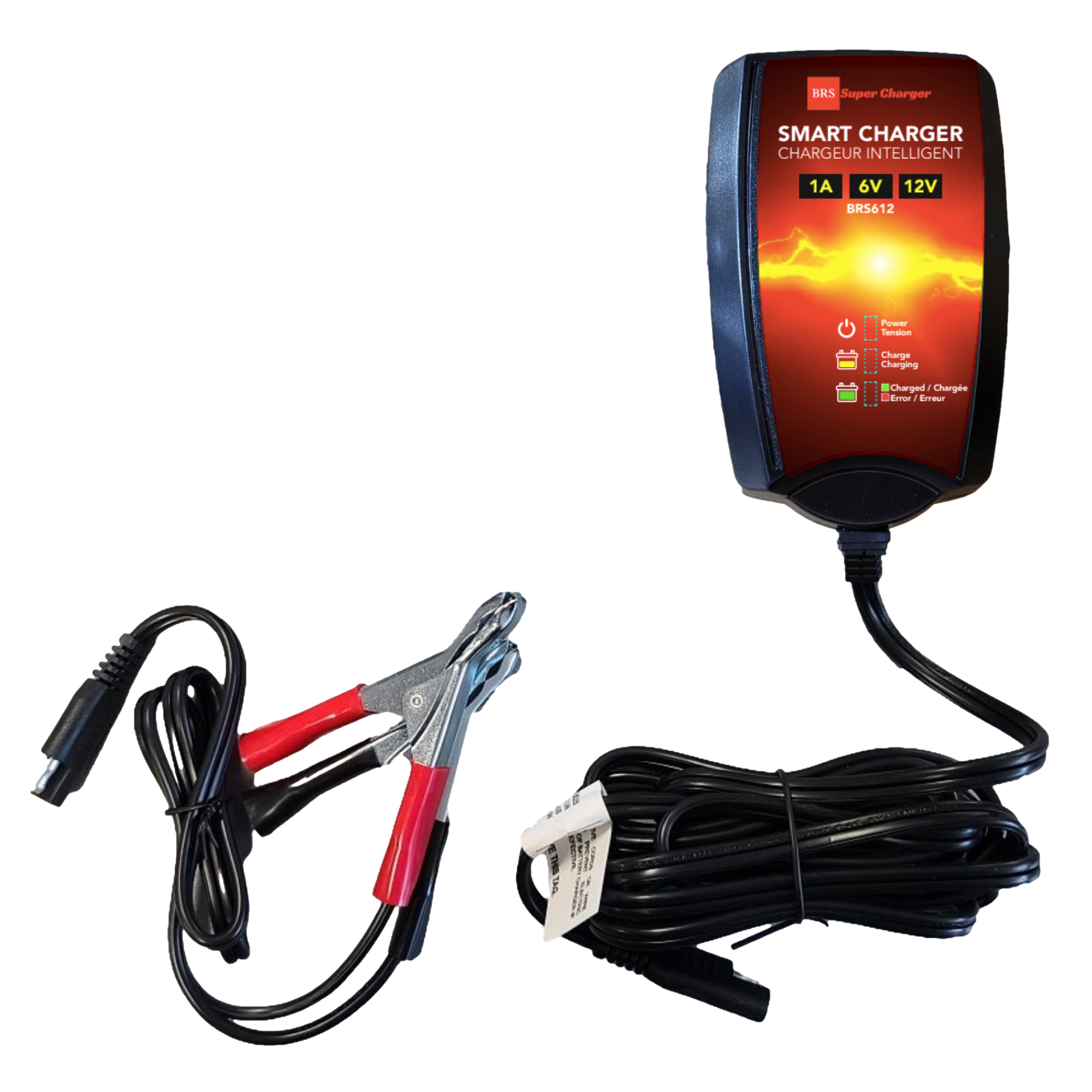 6V/12V Trickle Charger - Battery Maintainer & Rejuvenator