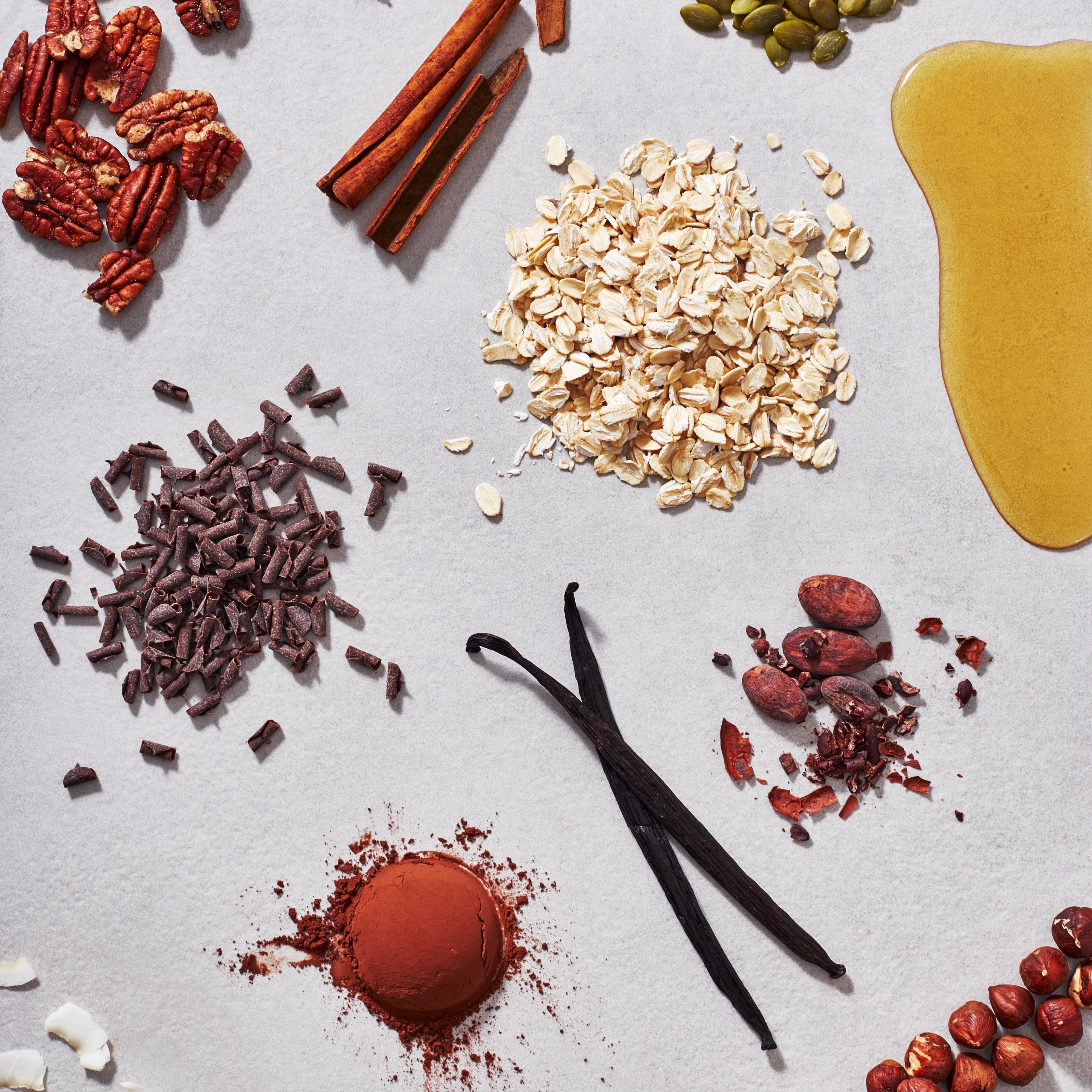 Chocolate Hazelnut Coconut | Granola Clusters