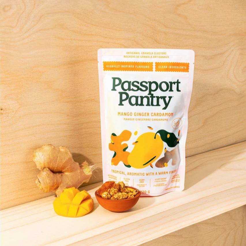 Mango Ginger Cardamom | Granola Clusters