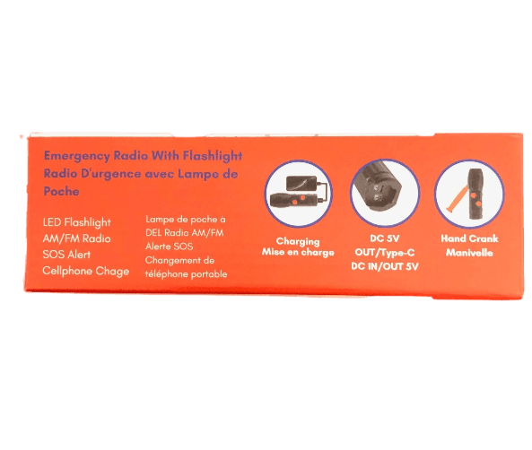 Emergency Radio/Flashlight