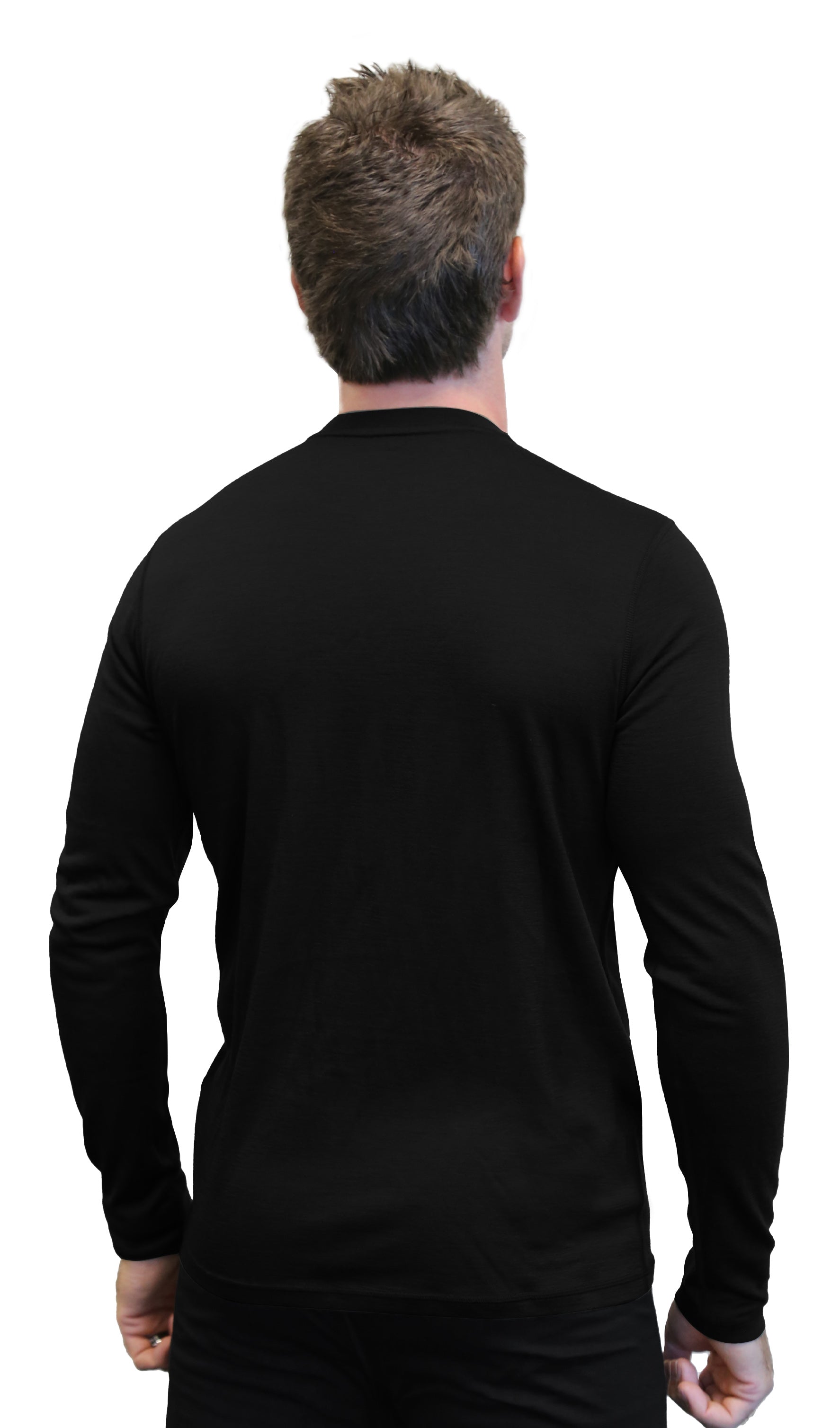 Men's 100% Merino Wool Long Sleeve