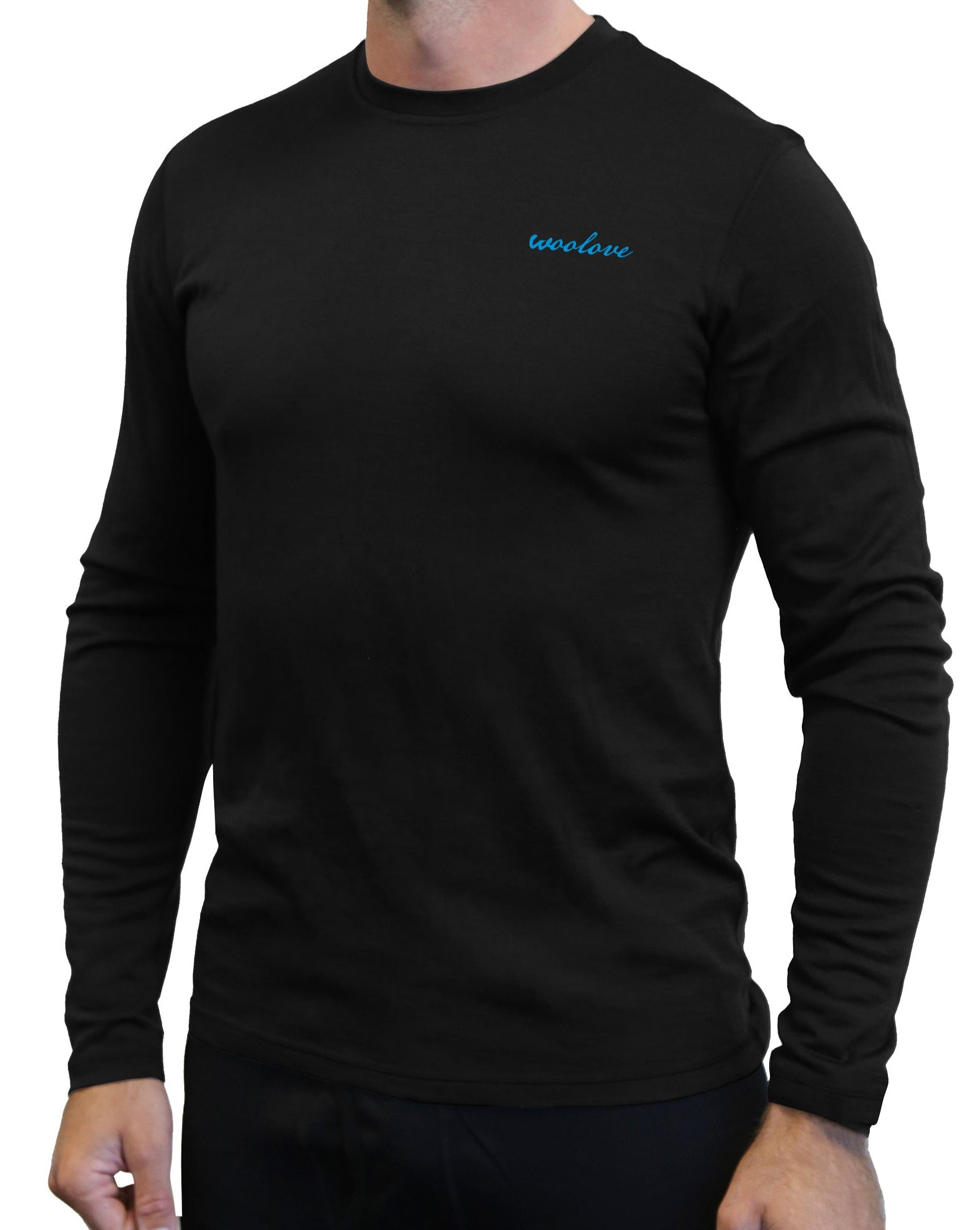 Men's 100% Merino Wool Long Sleeve