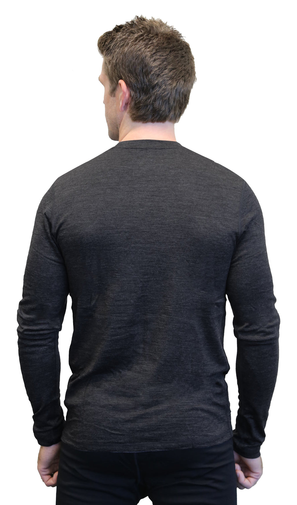 Men's 100% Merino Wool Long Sleeve