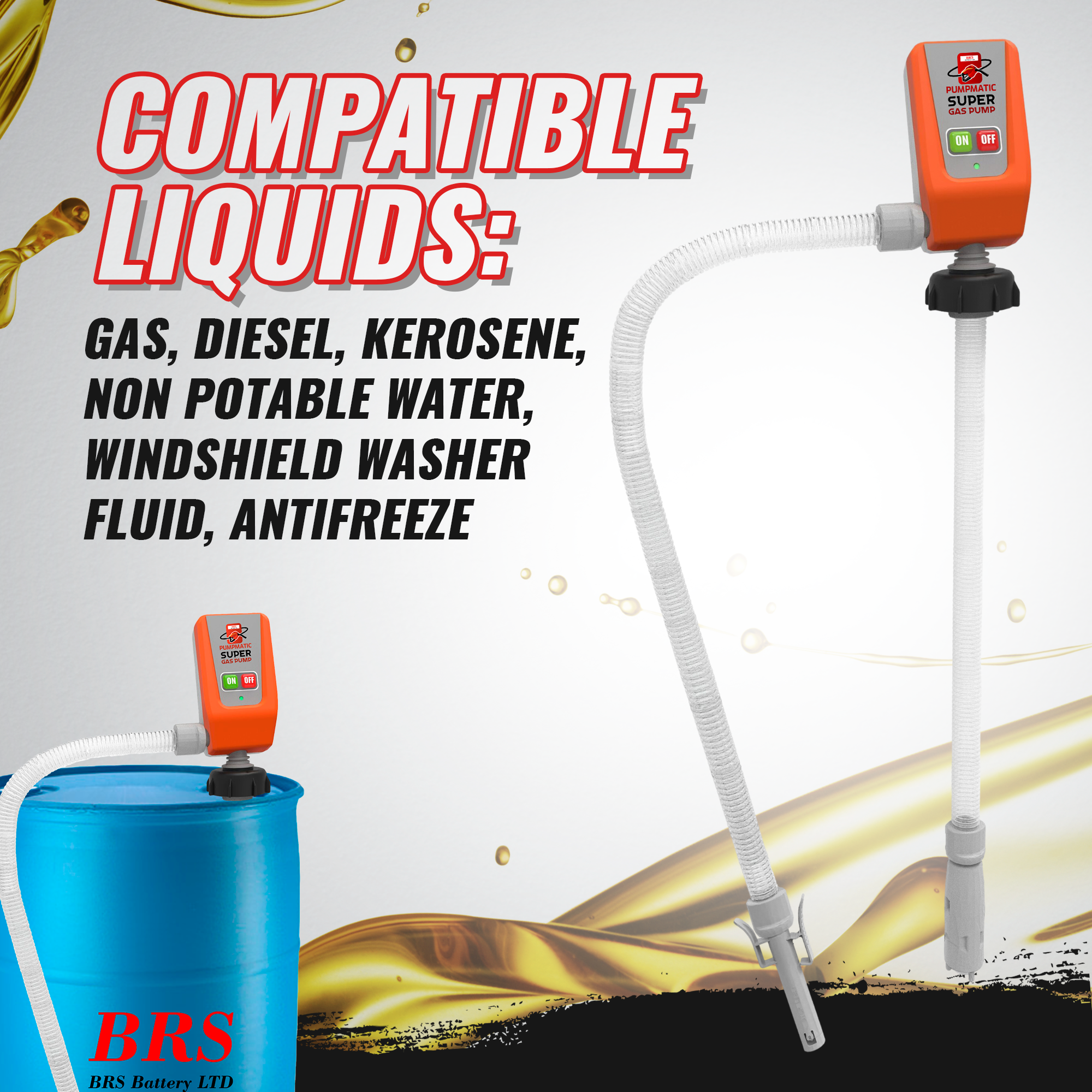 45 Gallon Drum Barrel Pump