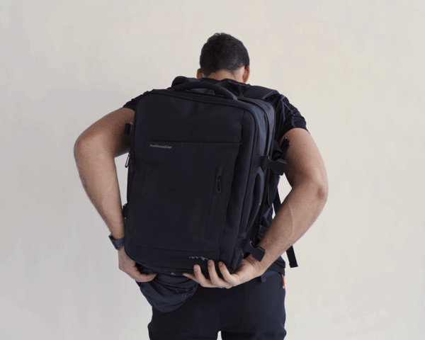 Expandable Backpack 26L / 38L with Built-in Rain Coat