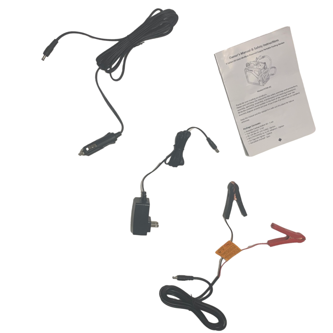 Portable Fuel Station – Heavy Duty, Multi-Power Refueling System