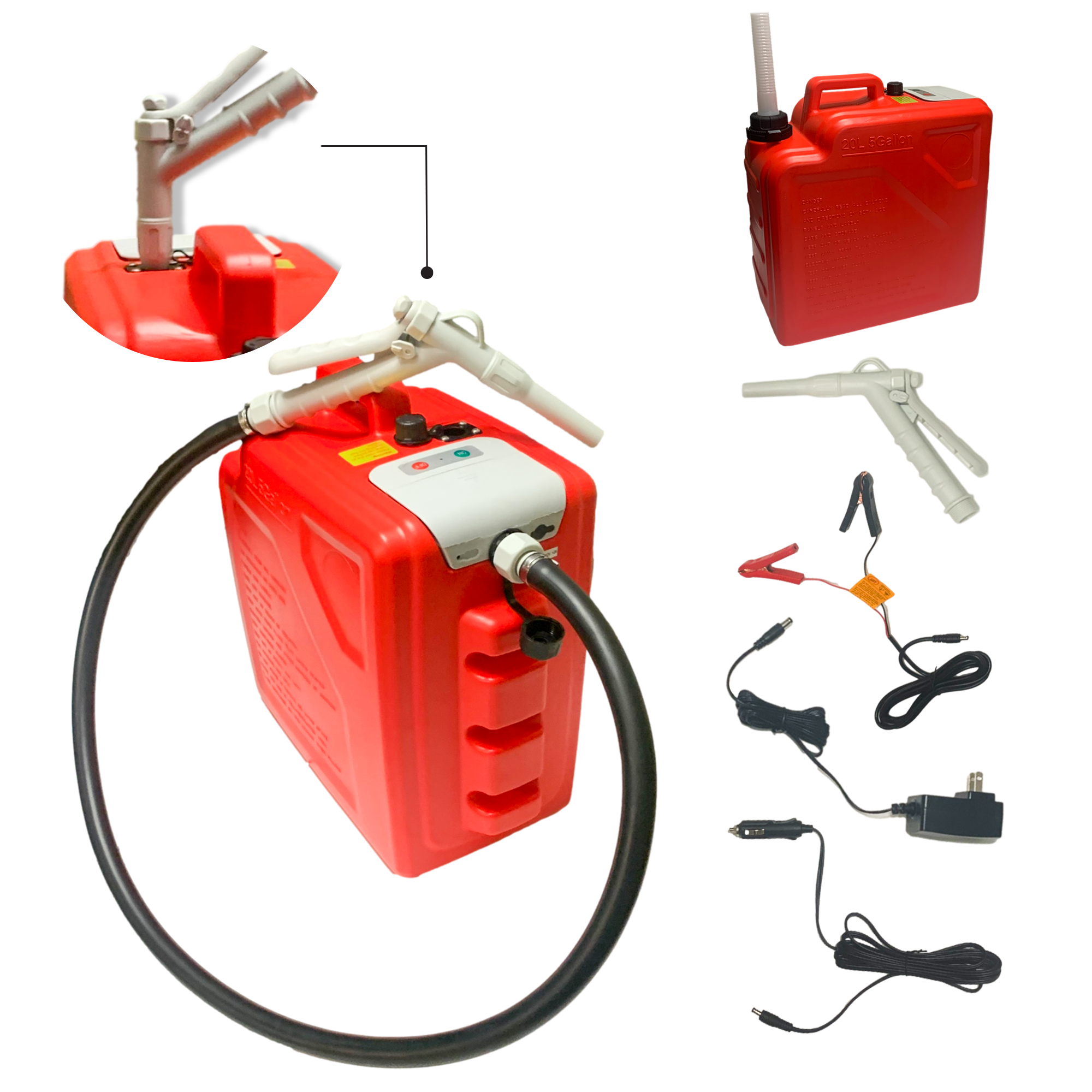 Portable Fuel Station – Heavy Duty, Multi-Power Refueling System