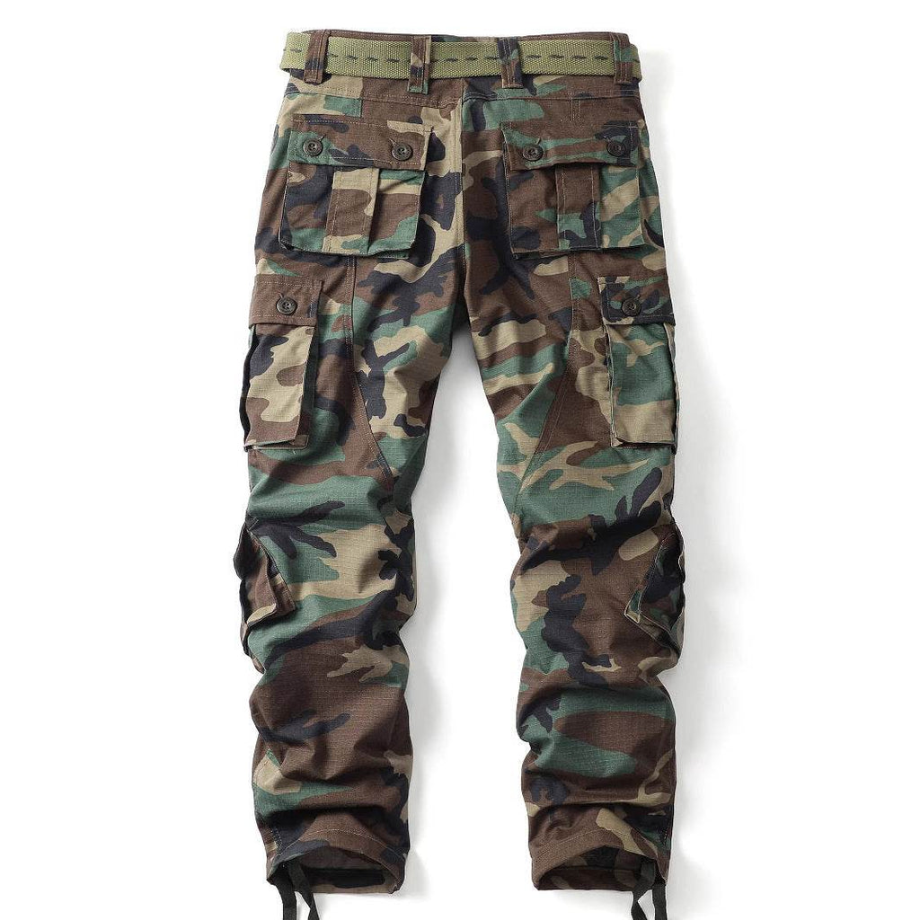 Military Camo Tactical Cargo Pants