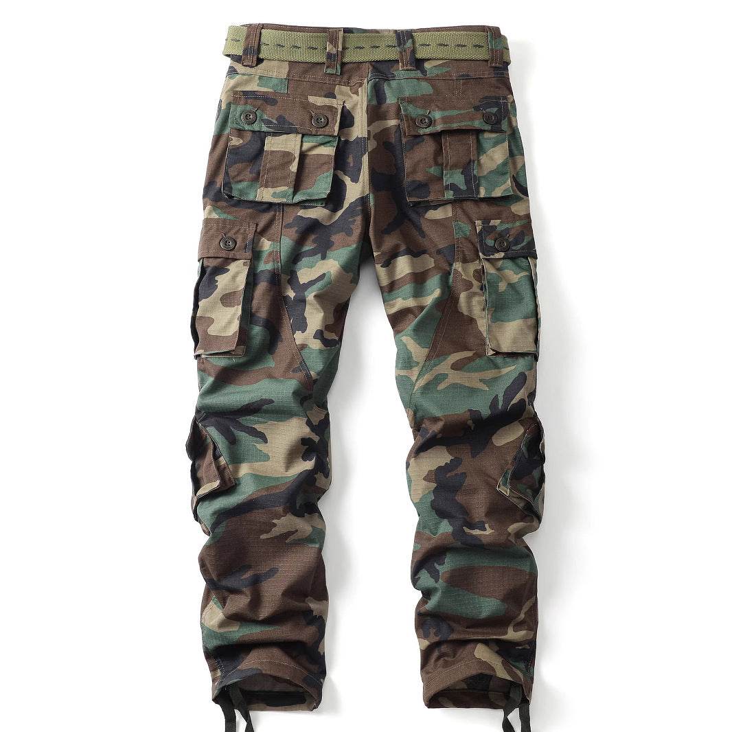 Military Camo Tactical Cargo Pants