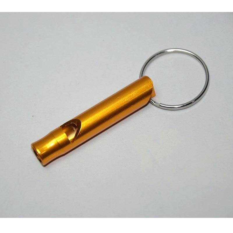 Outdoor Portable And Simple Aluminum Alloy Rescuing Whistle
