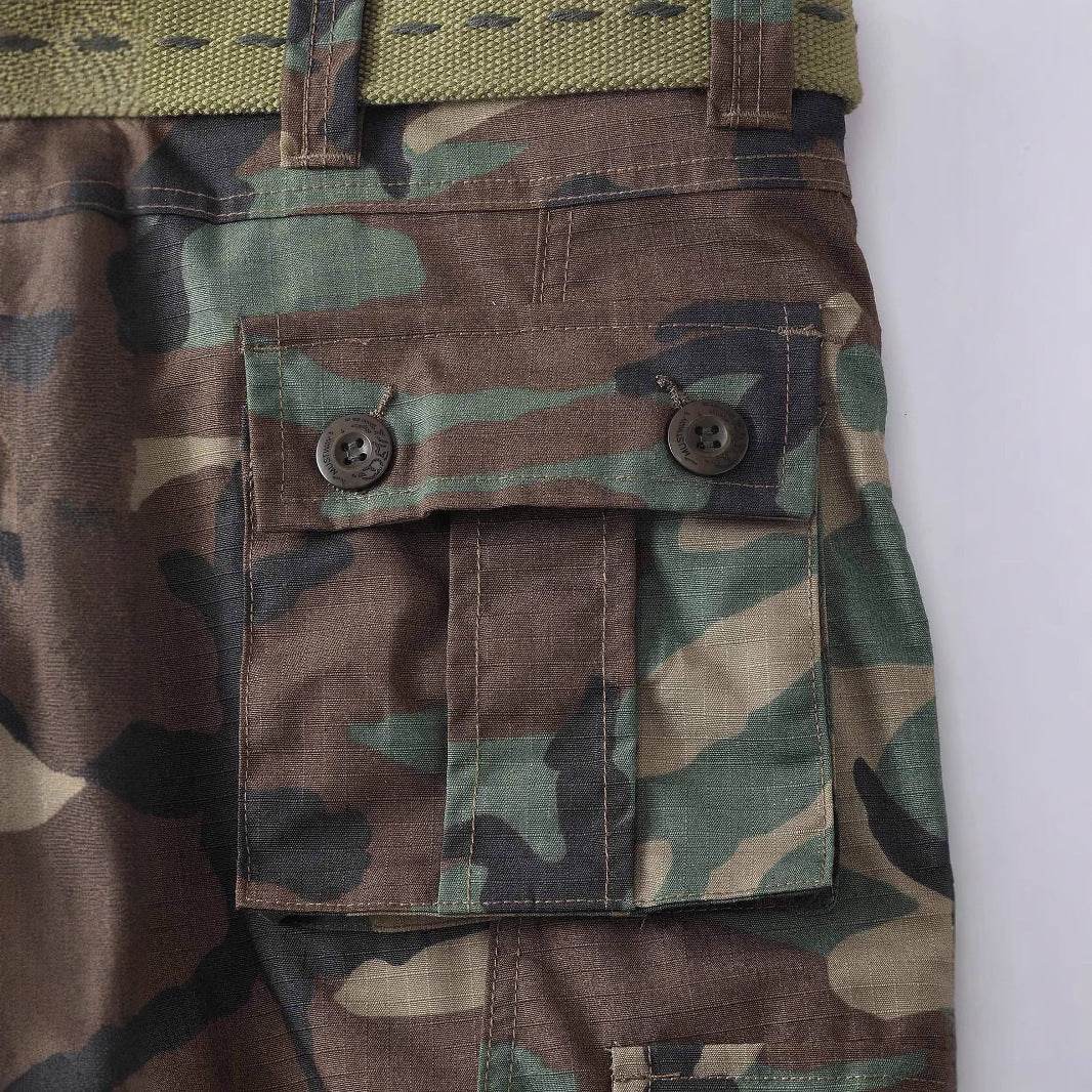Military Camo Tactical Cargo Pants