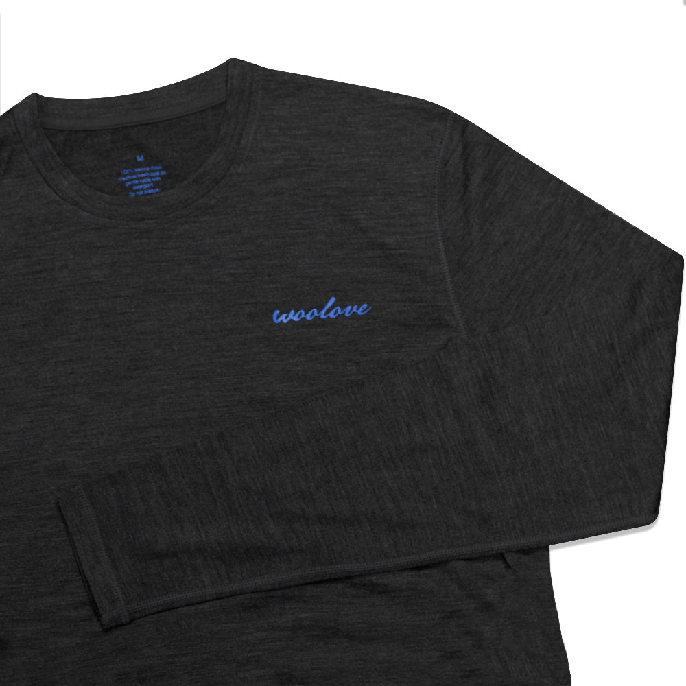 Men's 100% Merino Wool Long Sleeve