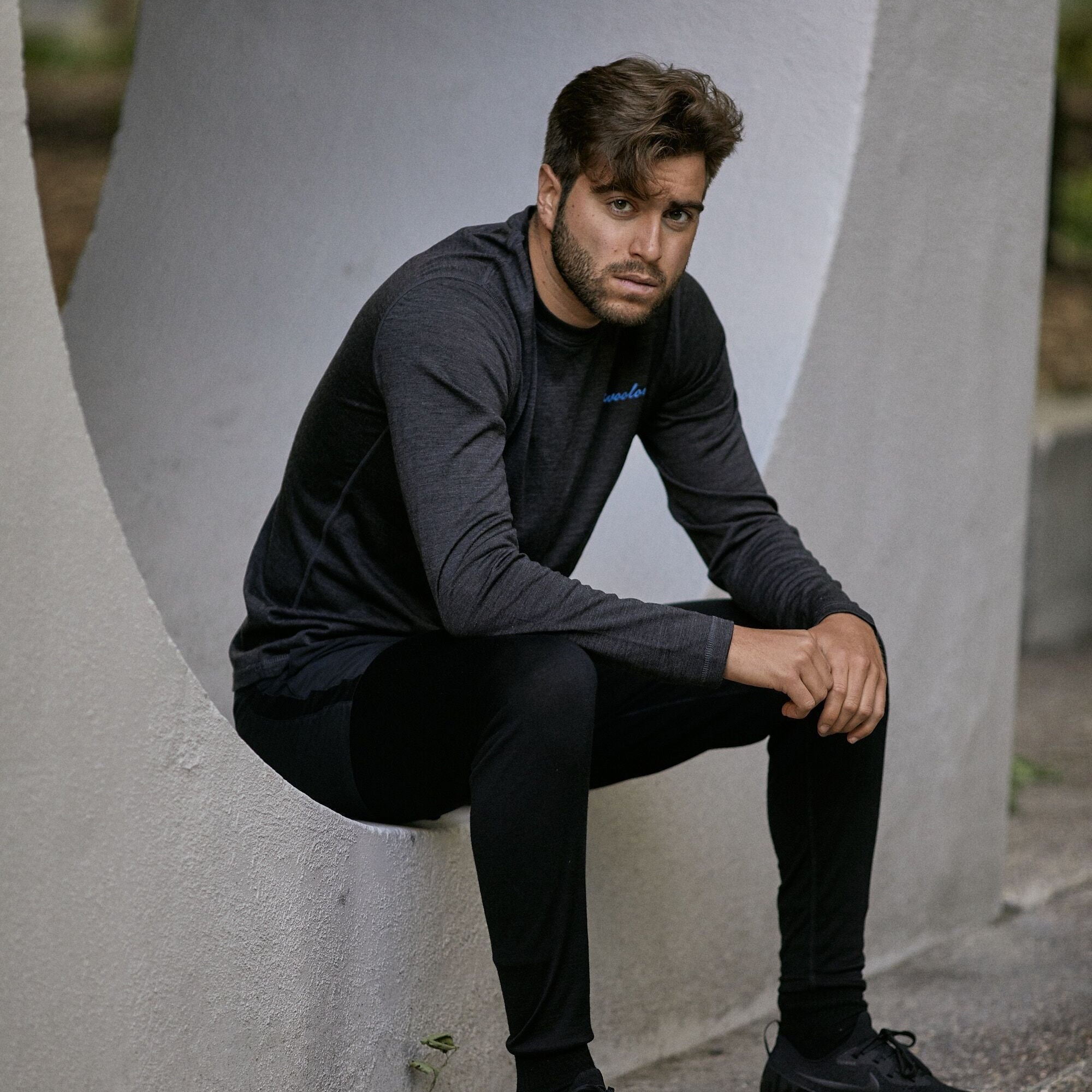 Men's 100% Merino Wool Long Sleeve