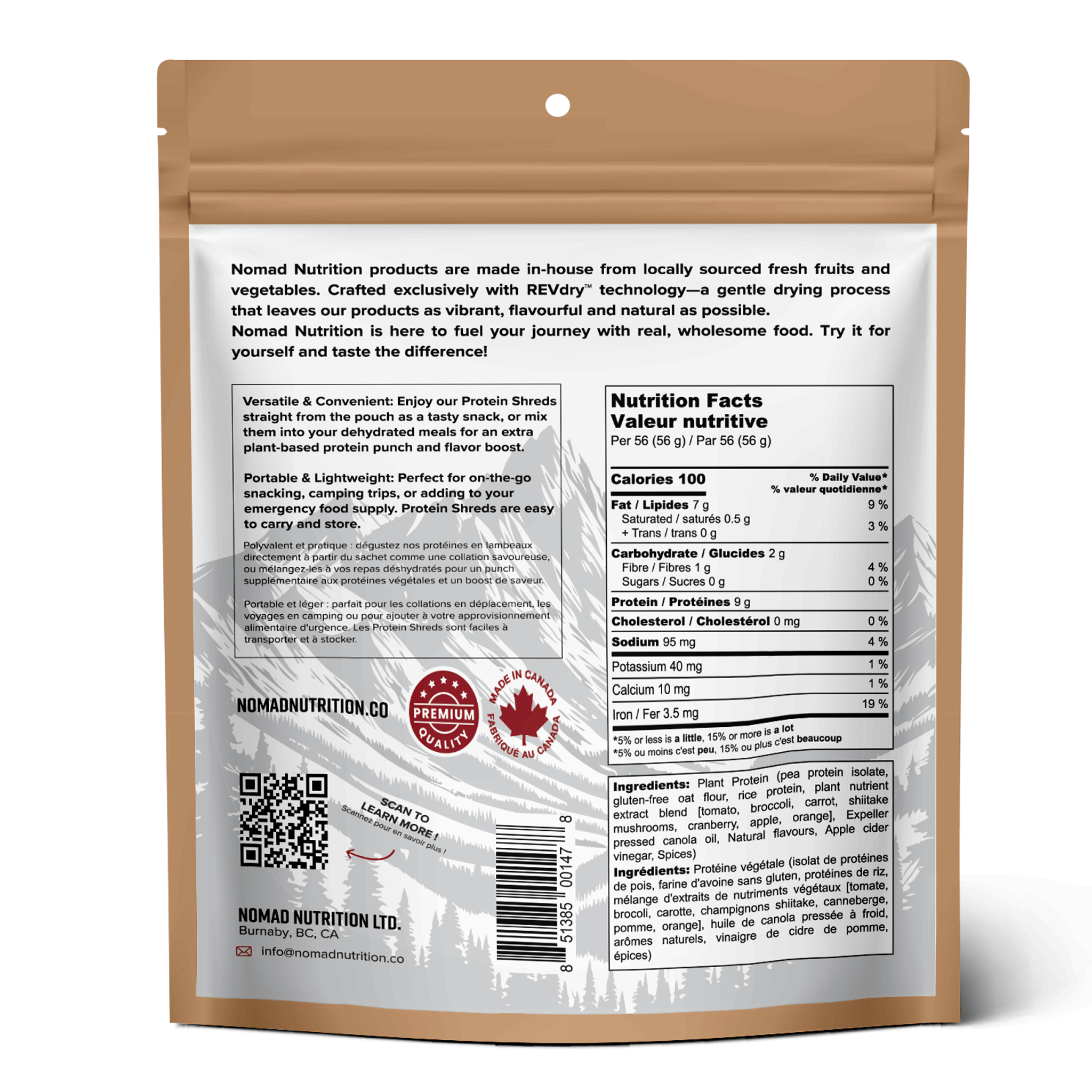 Protein Shreds - Original Chick'n