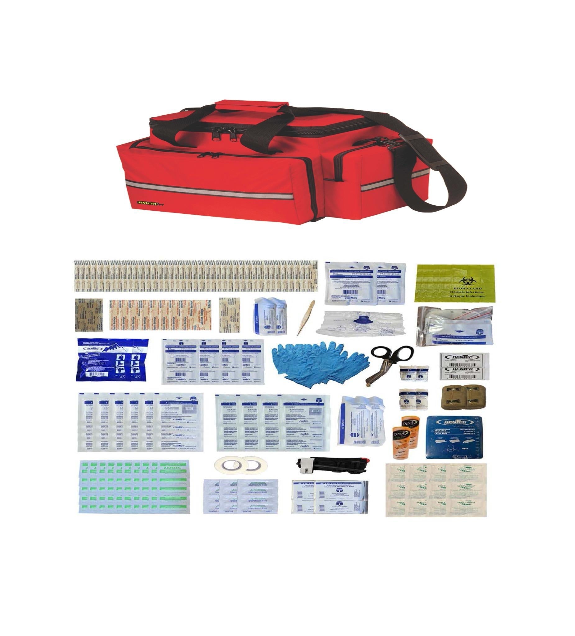 TYPE 3 INTERMEDIATE FIRST AID KIT SOFT PACK BAG